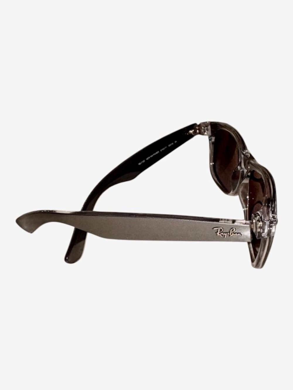 Ray-Ban Sunglasses Matte Grey Unisex - Picture 4 of 7